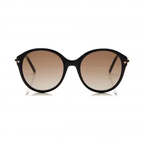 Jimmychoo/吉米周 黑色醋酸纤维太阳镜，饰钉细节 j000083721001