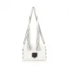 Jimmychoo/吉米周 带有流苏的白色Spazzolato光学肩包 J000088032001