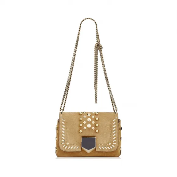 Jimmychoo/吉米周 Hazel绒面革绒面革单肩包 J000089320001