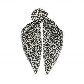 Jimmychoo/吉米周 黑色和驼色印花披肩 J000094647001