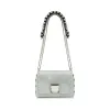 Jimmychoo/吉米周 月光石金属小马肩饰珠饰表带 J000095037001