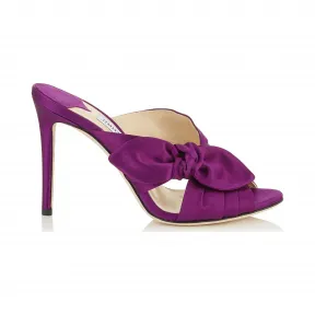 Jimmychoo/吉米周 Madeline缎布穆勒鞋 KEELY100SAT050852