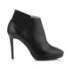 Jimmychoo/吉米周 黑色皮革踝靴 TALULA100DCZ010003