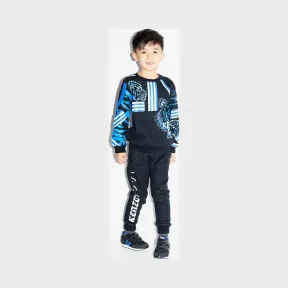 凯卓/Kenzo 男孩 黑色 慢跑裤 x东京慢跑 L76K23538G02.99.10A