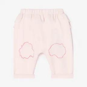 凯卓/Kenzo 女孩 淡粉色 慢跑裤 疯狂丛林慢跑裤 L96Z23013F01.34.18M