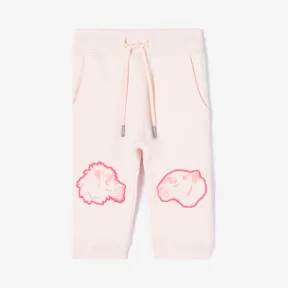 凯卓/Kenzo 女孩 淡粉色 慢跑裤 疯狂丛林慢跑裤 L96Z23037F01.34.12M