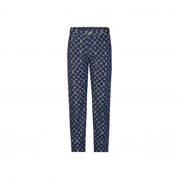 路易威登/Louis Vuitton MONOGRAM 直筒牛仔裤 1A47WD