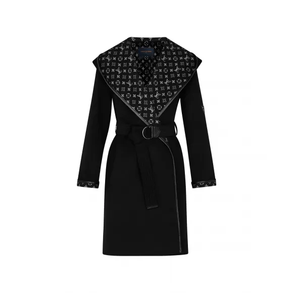 路易威登/Louis Vuitton 连帽系带大衣 1A4PF1