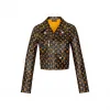 路易威登/Louis Vuitton Monogram 印花机车皮夹克 1A4Z19