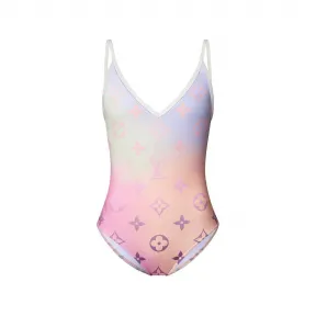 路易威登/Louis Vuitton(LV) Monogram 渐变镂空连体泳衣 - 奢华泳装 - 成衣 | SHOPBOP 女款1A9X2T 1A9X2T