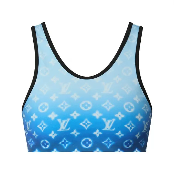 路易威登/Louis Vuitton(LV) Monogram 喷绘图案比坚尼泳衣 - 时装系列 1AAX7N