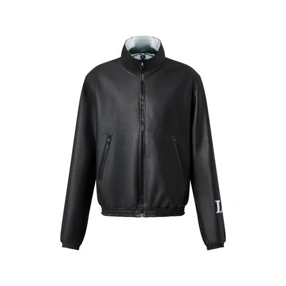 路易威登/Louis Vuitton(LV) Monogram Shibori 双面混合皮革夹克衫 - 男士 - 成衣 1AB98Y