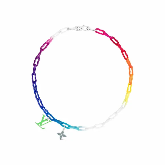 路易威登/Louis Vuitton(LV) Rainbow Charms 项链 M00275