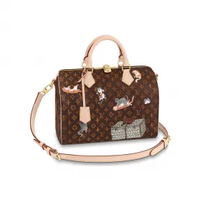 路易威登/Louis Vuitton Speedy 30 手袋（配肩带） M44401