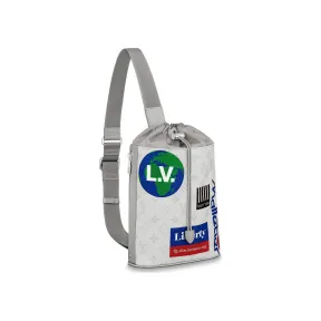 路易威登/Louis Vuitton(LV) 男士 CHALK 单肩包 M44629