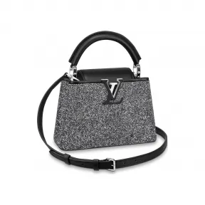 路易威登/Louis Vuitton(LV) 女士 CAPUCINES 迷你手袋 M53955