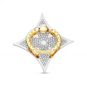 路易威登/Louis Vuitton Flower Strass 手机扣环 M63144