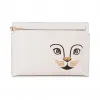 罗意威/Loewe 猫脸图案T-Pouch 手拿包soft white/white 125.30BK05