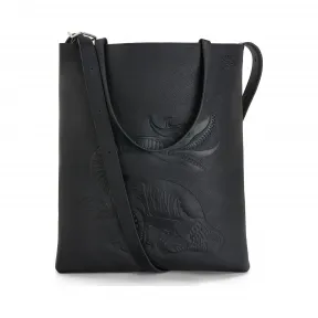 罗意威/Loewe Vertical Tote Dragon Bag黑色 303.12AA94