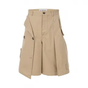 罗意威/Loewe Trench Shorts焦糖色 H2172040PA