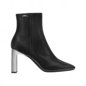 珑骧/Longchamp 高跟低筒靴 2023 春夏系列 黑色 (70293SAA001380)