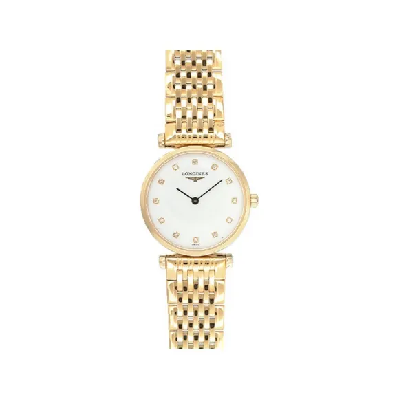 浪琴/Longines 嘉兰系列 24.00 MM 黄色 PVD ​​2N 石英机芯 女表 L4.209.2.84.8