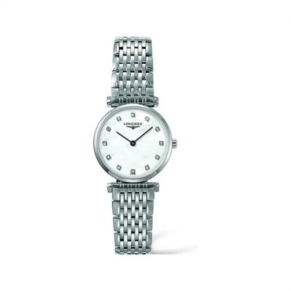 浪琴/Longines 嘉兰系列 24.00 MM 不锈钢 石英机芯 女表 L4.209.4.99.6