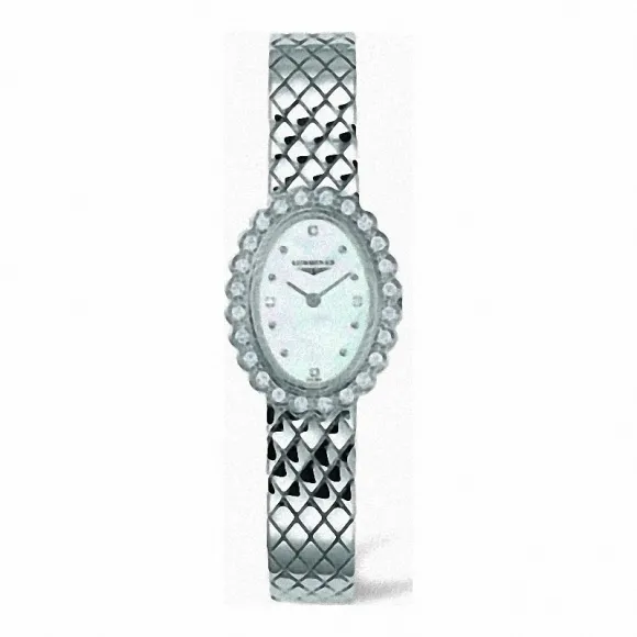 浪琴/Longines 瑰丽系列 石英 18K金 镶钻 女表 L4.224.7.87.6