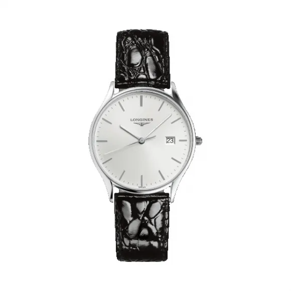 浪琴/Longines 律雅系列 石英 精钢 男表 L4.759.4.72.2