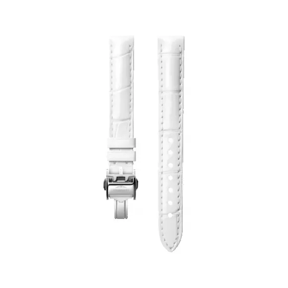 浪琴/Longines 半哑光白色 13.00 MM 鳄鱼皮 表带 L682135800