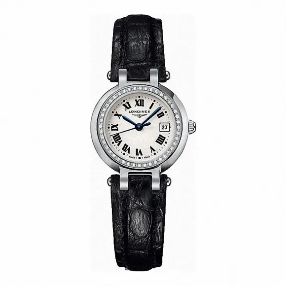 浪琴/Longines 心月系列 石英 精钢 镶钻 女表 L8.110.0.71.2