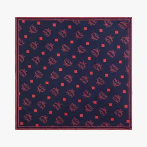 MCM 花押字图案印花头围巾 MEFAAMM08VU001