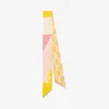 MCM Cubic Monogram印花丝绸围巾 MEFCSCK06Y5001
