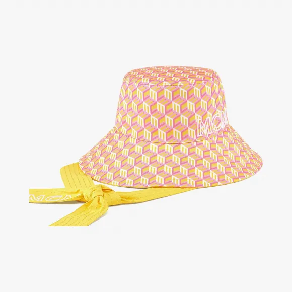 MCM Cubic Monogram天丝帽 MEHCSCK06Y5001