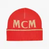 MCM 红色 毛线帽 MEHDSMM05XD001