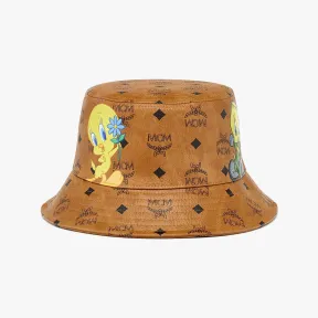 MCM Looney Tunes x MCM 联名款 Tweety Visetos渔夫帽 MEHDSMM13CO001
