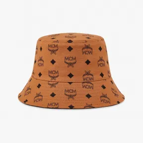 MCM 双面交织字母印花棉质渔夫帽 MEHDSMM14CO058