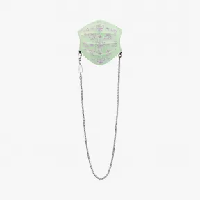 MCM Monogram针织链条口罩 MEZBSMM11GR001