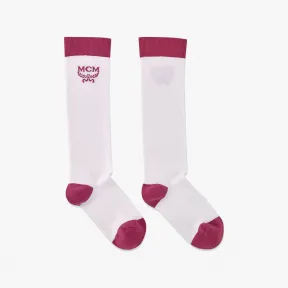 MCM 白色 | 白色的 城市女子高尔夫及膝高筒袜 MEZCAMM16WT0ML