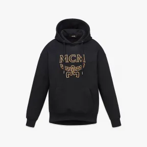 MCM 女士有机棉经典徽标连帽衫 MFACSMM02BK00M