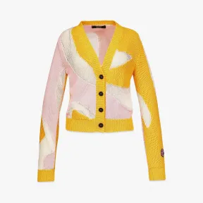 MCM 女士嵌花针织棉开衫 MFDCSMM01Y50XS