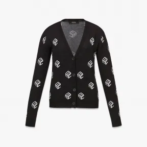 MCM 黑色 开衫 MFDDSMM02BK00L