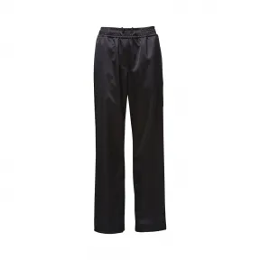 MCM Women's Logo Tape Satin Track Pant MFP8AMM34BK00L