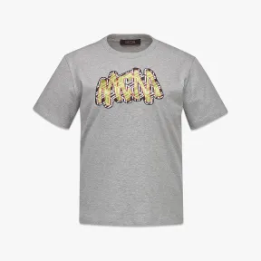 MCM 女士 MCM Sommer 立方徽标印花有机棉 T 恤 MFTCAMM03EH00L