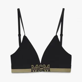 MCM 女士1976三角文胸 MFYASBM01BK00M