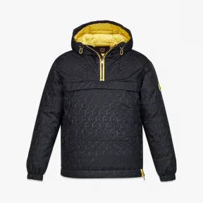 MCM 男士Après-Ski Cubic Monogram尼龙派克大衣 MHCCSSX01BK00M