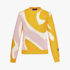 MCM 男士嵌花针织棉运动衫 MHECSMM01Y50XL