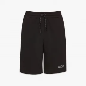 MCM 男士 MCM Aren 品牌标志有机棉短裤 MHPCABC02BK00M