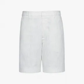 MCM 男士立方形缇花丹宁短裤 MHPCAMM02WT00M