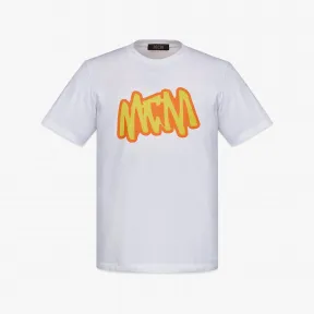 MCM White | WHITE T恤 MHTCAMM01WT00L